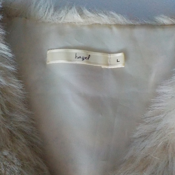 hazel Faux Soft Fur Vest - Picture 10 of 10